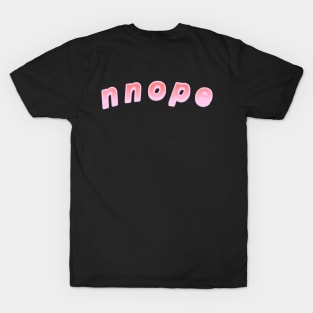 nnope #2 - black backdrop T-Shirt